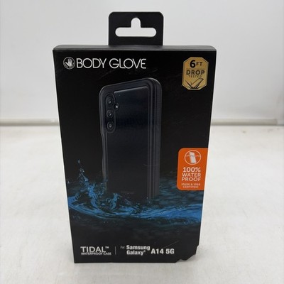 Body Glove Tidal Waterproof Case Black Phone Case for Samsung Galaxy A14 5G