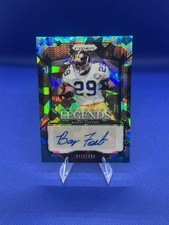 2024 Panini Prizm Football Barry Foster Franchise Legends AUTO Blue Ice /99