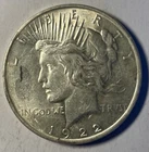 1922 Peace Silver Dollar  Philadelphia Mint 90% Silver