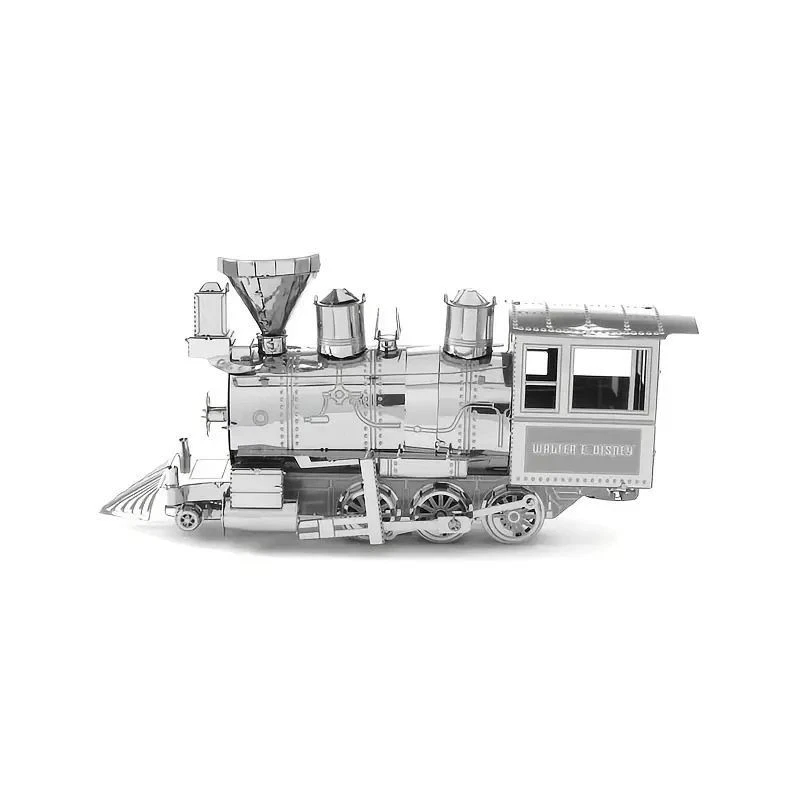 Locomotora rompecabezas de metal 3D hágalo usted mismo montaje educativo modelo juguete adorno regalo Foto 3 de 4