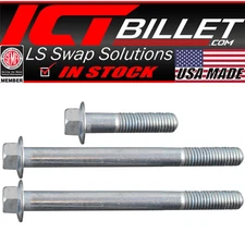 ICT Billet LS1 Starter Bolt Kit (compatible with all factory style LS starters)