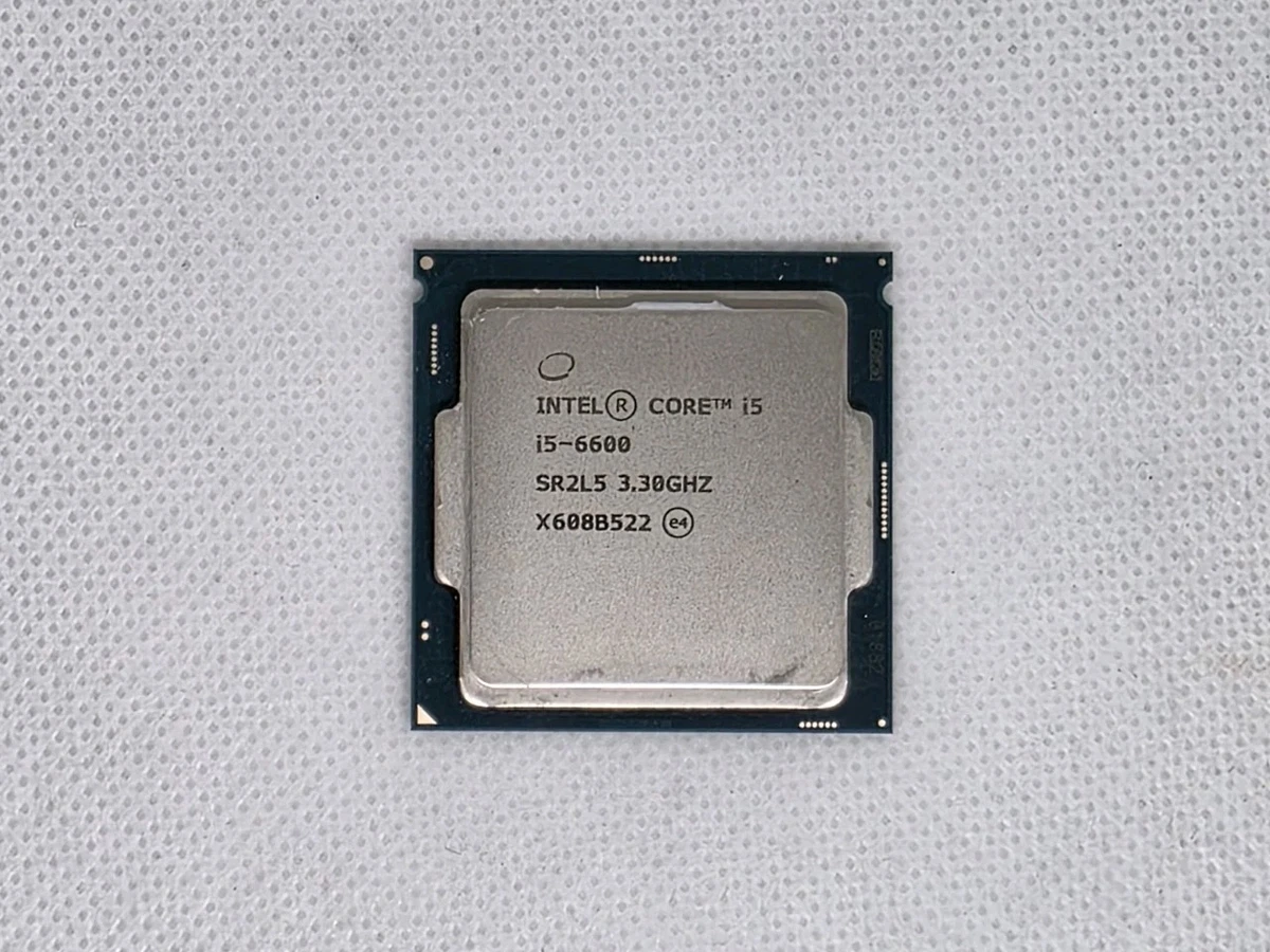 CPU i5 6500 6600 7400 Intel Core i5-6600 Processor Model Computer Processors (CPUs) for