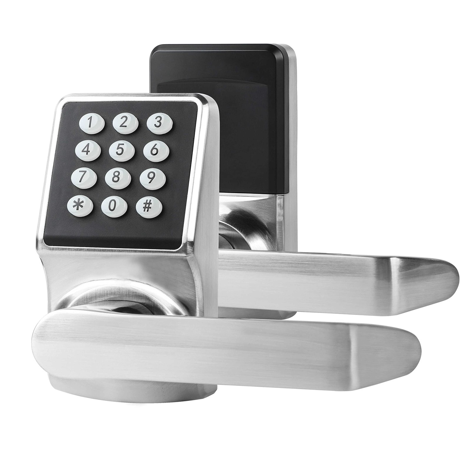 Cielsa Dawn Electronic Door Lock with 1 Pack, Brushed Nickel