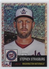 2022 Topps Chrome Platinum Anniversary 17/75 Stephen Strasburg #110 16o7