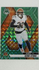 Geno Stone 2025 Mosaic Green Prizm #186 Cincinnati Bengals