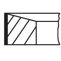 Mahle 021 RS 00119 0N0 Kolbenringsatz