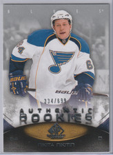 Nikita Nikitin 2010-11 SP Game Used Authentic Rookies #/699