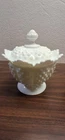 Fenton Milk Glass Hobnail Candy # 3668 M1