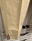 Ruby Road 98% Cotton 2% Spandex Machine Washable Studded Slit Beige Pants Sz 12 — photo 2