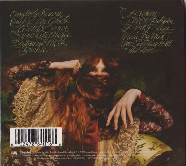 POLYDOR 7884016 FLORENCE + THE MACHINE EVERYBODY SCREAM 2025 CD ! - Bild 2 von 4