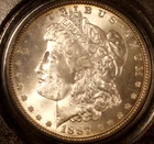 1887 Morgan Dollar. PCGS MS-64. Starts at .99. NO RESERVE