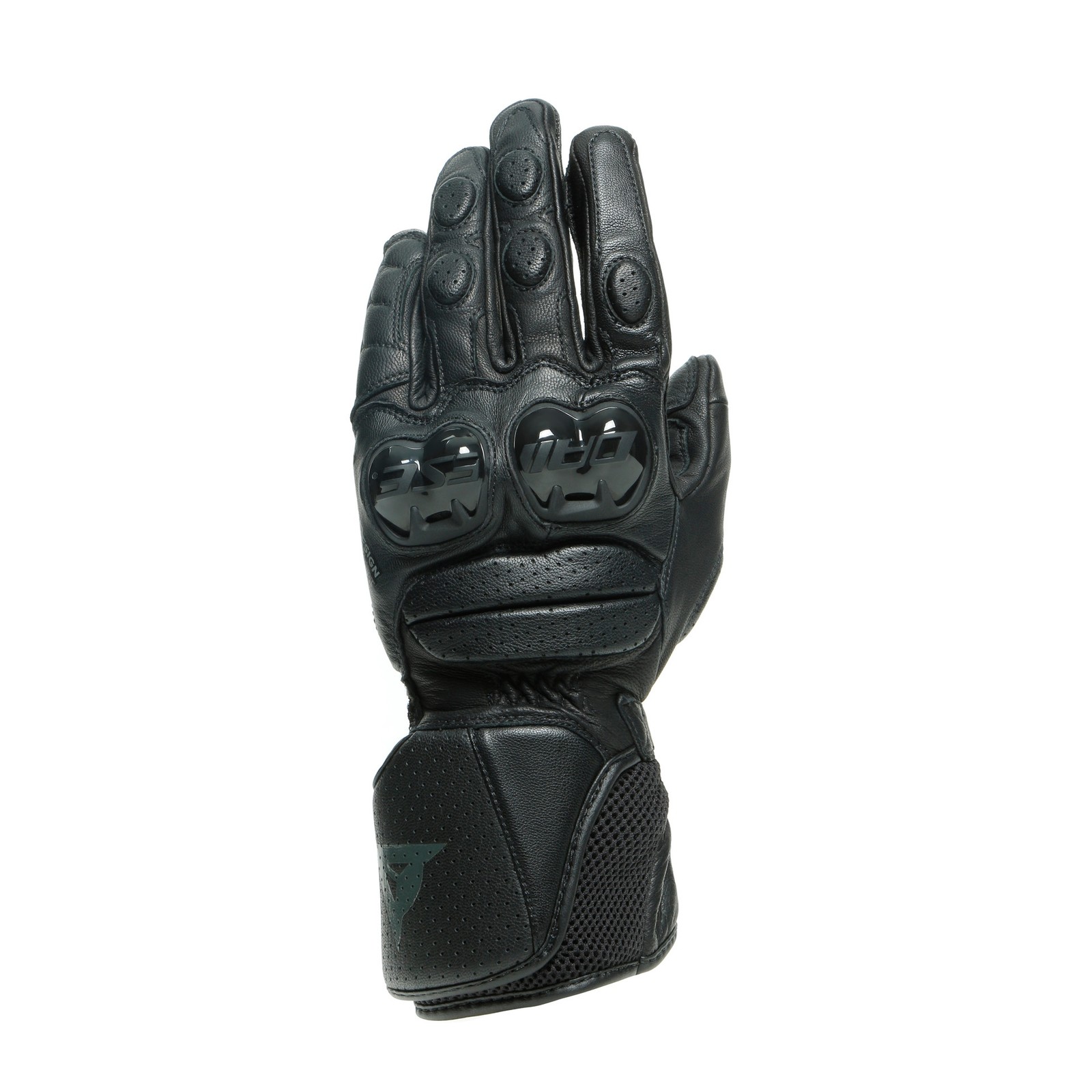 Dainese Impeto Unisex Black/Black Sports Touring Urban Leather Motorcycle Glo...