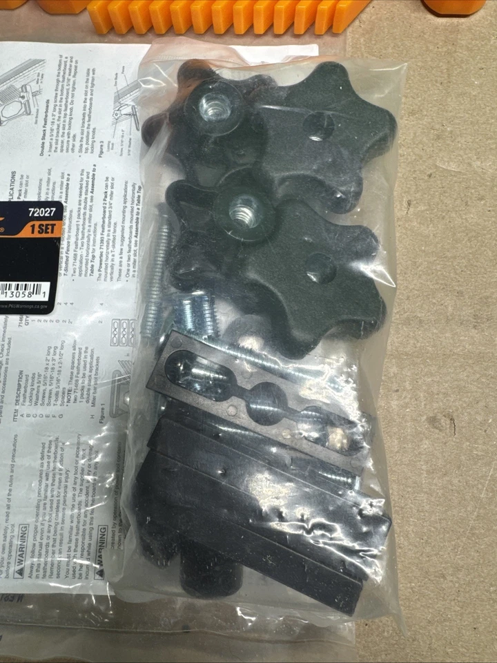 POWERTEC Tandem Feather Boards for Table Saw Router Table & Bandsaw - 4PCs Co... - Image 4 of 4