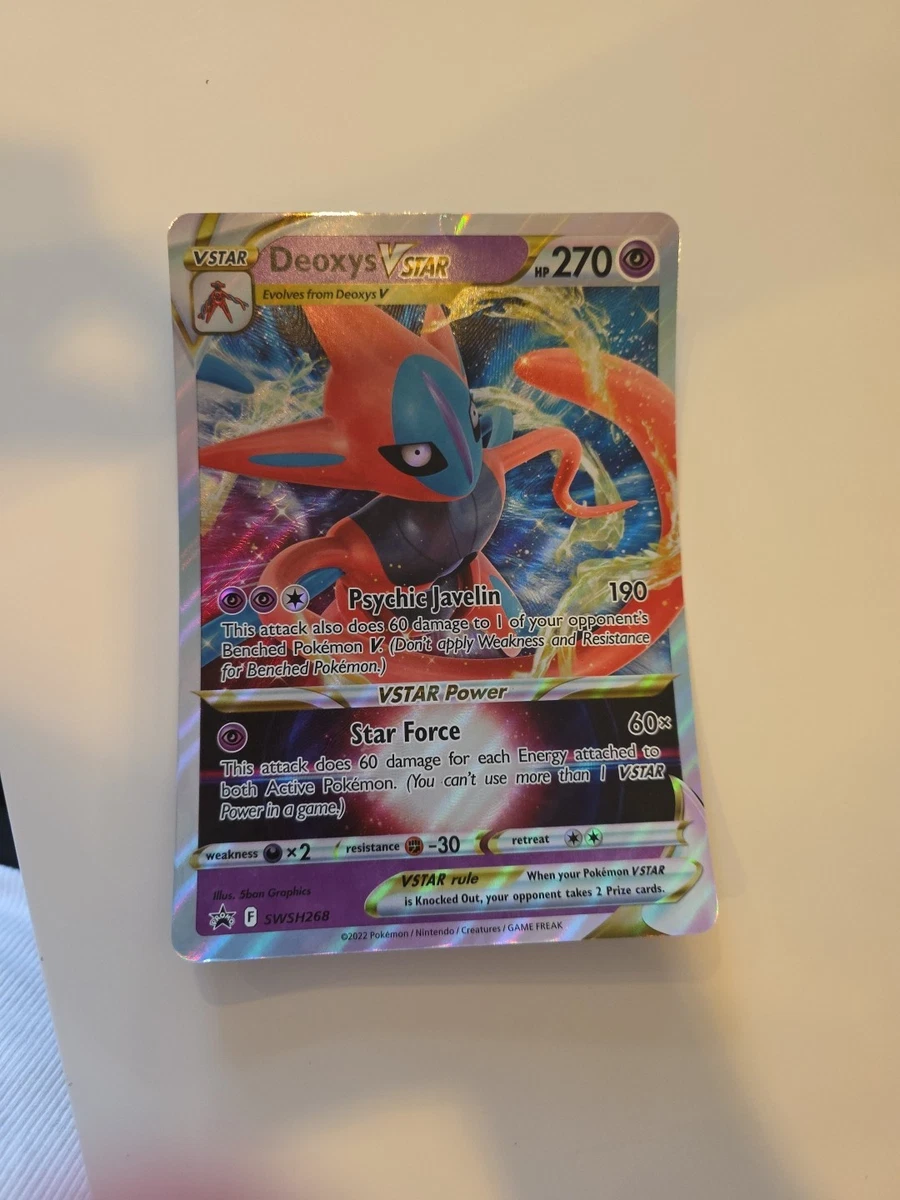 Deoxys VSTAR SWSH268 Jumbo Cards for sale | eBay