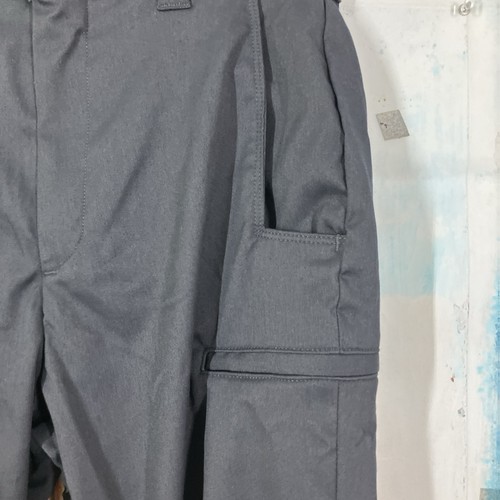 FLYING CROSS Uniform Pants 30 Reg LAPD Navy Blue Flat Front Unhemmed Mens NEW - Picture 4 of 11