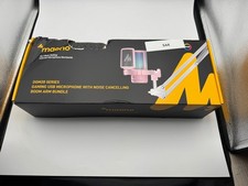 MAONO DGM20 GAMING Microphone with Boom Arm Bundle PINK