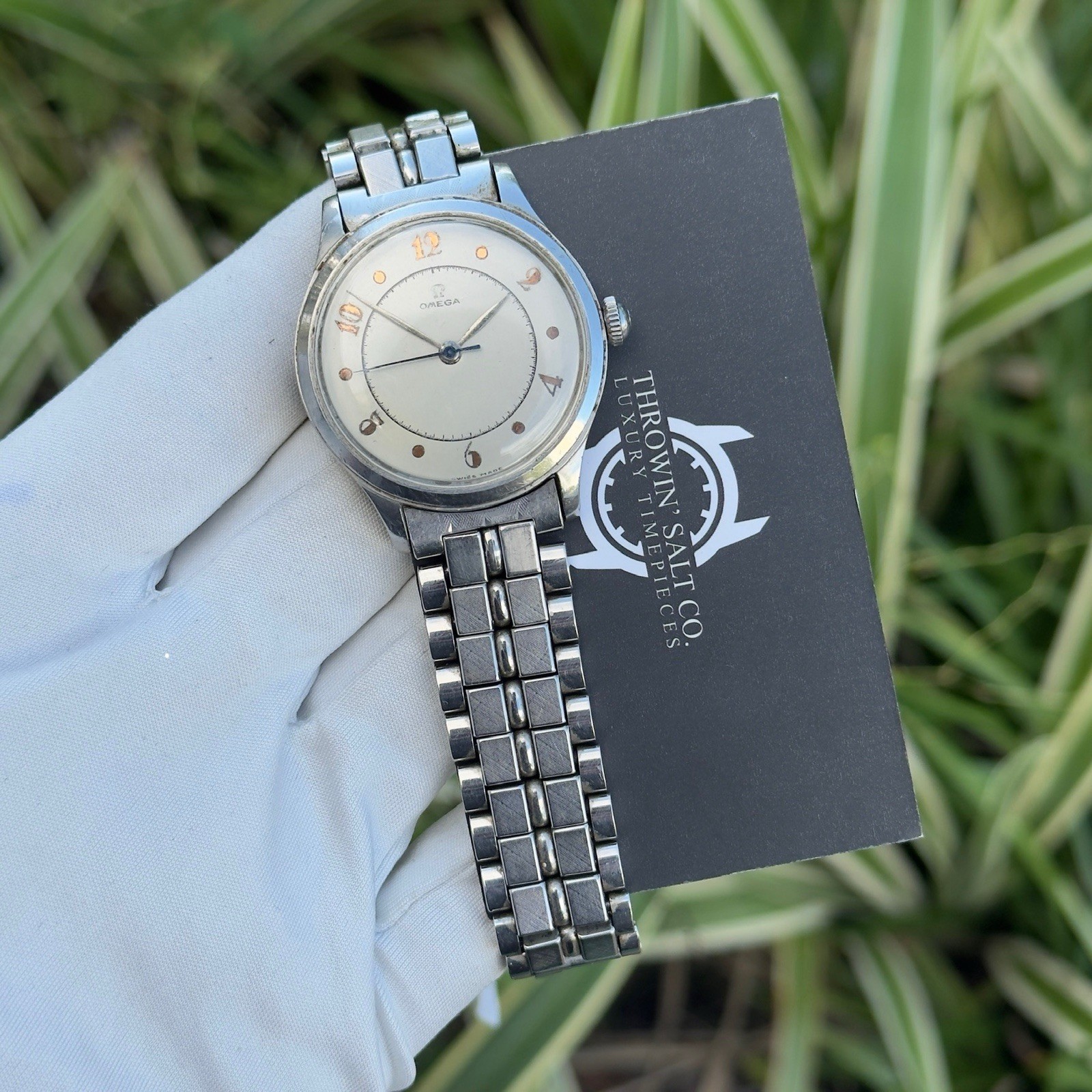 2438 Bracelet JB • Omega Bumper 1940’s • Dial Champion • Ref. - vintagewatches.pk