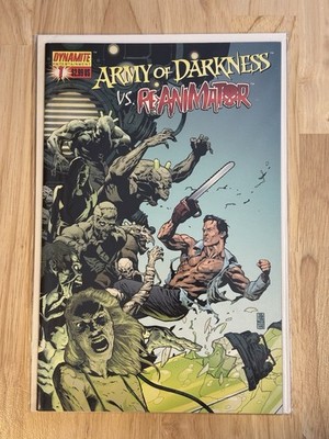 Army of Darkness vs. Re-Animator No. 1 Dynamite Entertainment 2005 Horror Board 