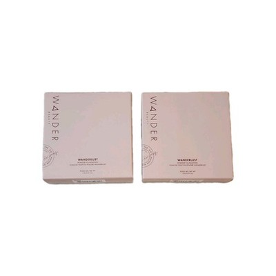 Wander Beauty Wanderlust Powder Foundation Medium Full Size 0.31 oz Set Of 2