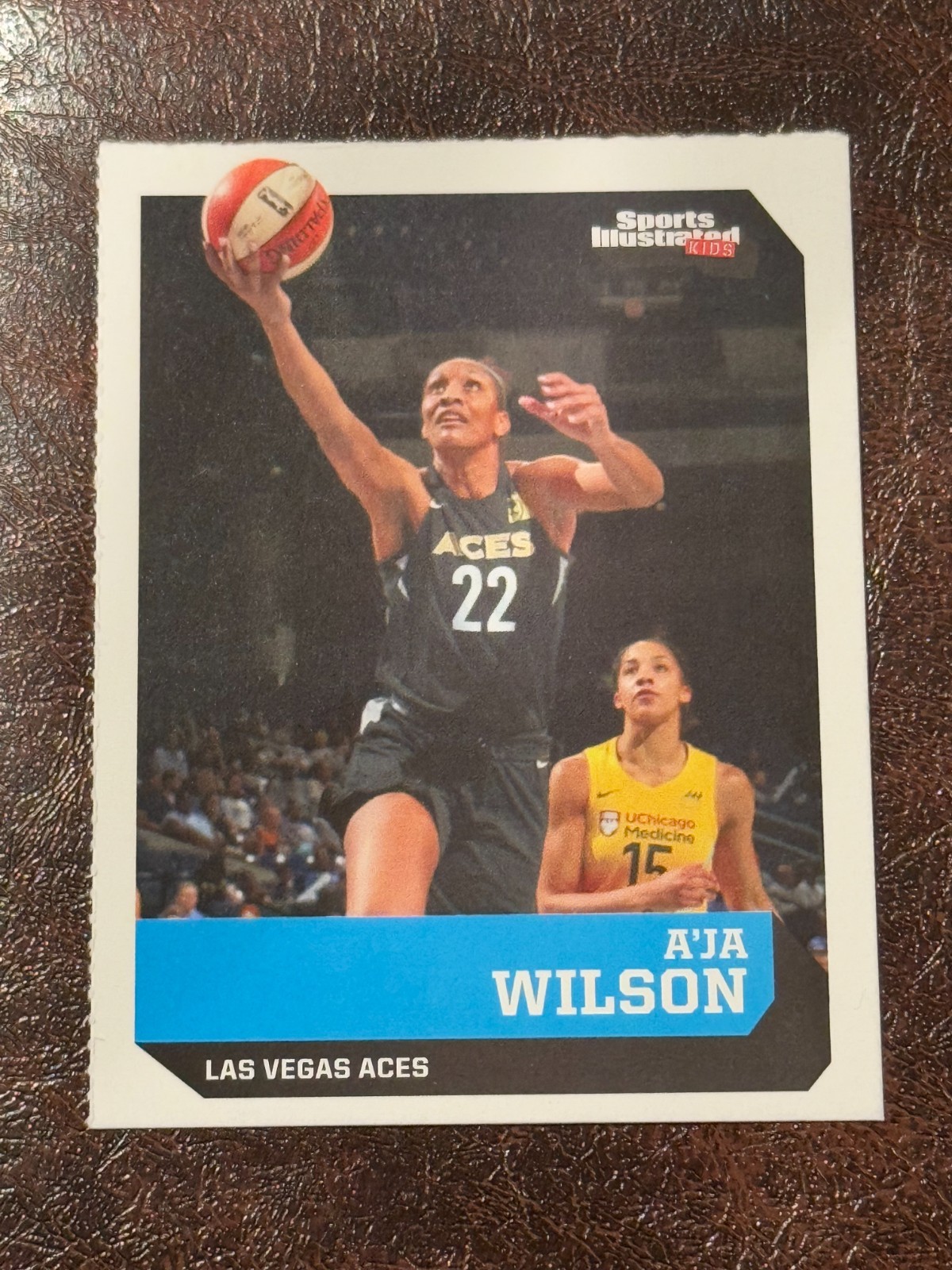 2018 Sports Illustrated for Kids Series 5 A'ja Wilson #763 NRMT Las Vegas Aces