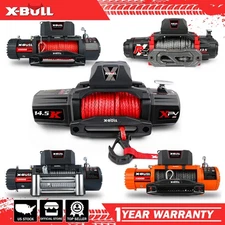 X-BULL Electric Winch 10000LB 12000LBS 13000LBS 14500LBS Winch 4WD Trailer Jeep