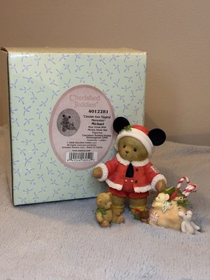 Cherished Teddies  Cherish Your Magical Memories  Michael Mickey Santa #4012281