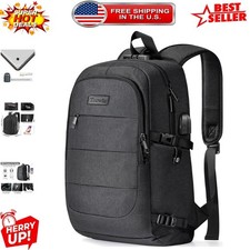 Versatile Unisex 15.6 Inch Laptop Backpack with Anti-Theft Features and USB Port