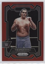 2024 Panini Prizm WWE Red Prizm 33/299 The Great Khali #164 fm0