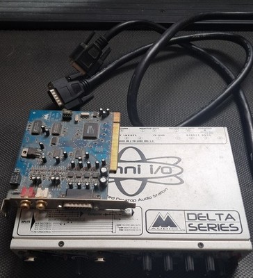 M-Audio Omni I/O Delta Series integrated desktop audio station w/ sound card
