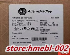 New Factory Sealed Allen Bradley 2097-V34PR6-LM SER A Kinetix 350 Drive