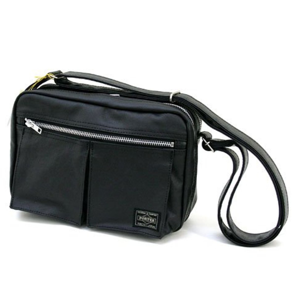 PORTER 6271656210 関税送料込 PORTER FREE STYLE SHOULDER BAG (S) 707-08212 BLACK F/S w