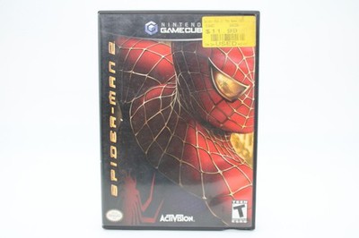 NO GAME Nintendo Spider-Man 2 Movie Authentic Case Cover Art Manual Only Genuine