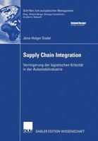 Supply Chain Integration Jens-Holger Dodel