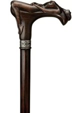 Fashionable Walking Cane for Men - Nymph Wooden Walking Sticks Canes Beech Wood