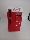 Vintage 1994 Coca Cola Diecast Metal Musical Bank Vending Machine Works!