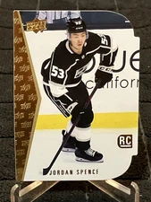 Jordan Spence RC 2022-23 Upper Deck S1 #RDT-8 1994-95 ROOKIE DIE-CUT - LA Kings