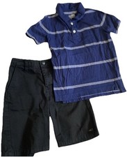 Old Navy Collared Polo Shirt Size XS 5 With O Neill Bermuda Shorts Size M 5/6