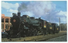Blue Mountain & Reading Railroad Train Engine Steam Locomotive 425 Postcard
