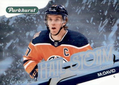 2019-20 Parkhurst Hail-Storm #hs-20 Connor McDavid Edmonton Oilers
