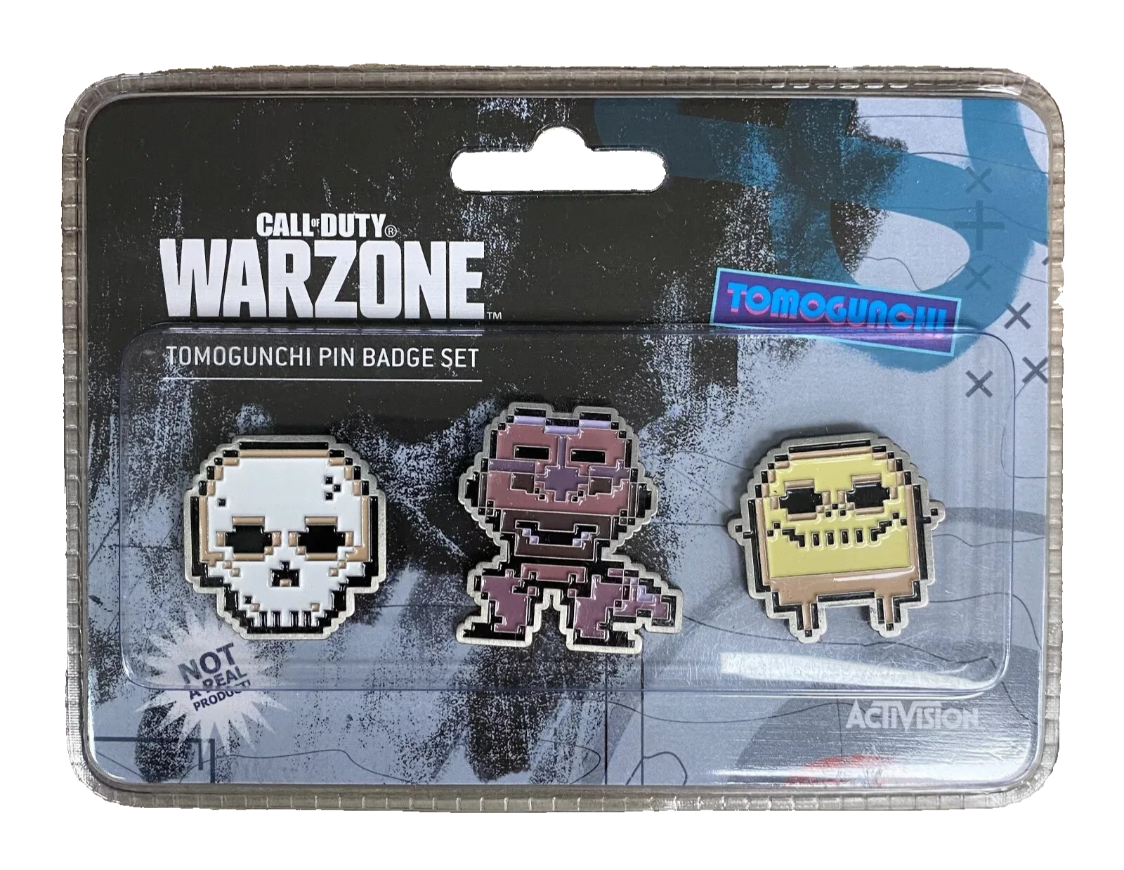OFFICIAL CALL OF DUTY WARZONE TOMOGUNCHI PIN BADGE SET By KOYO ACTIVISION NEW!