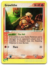 Growlithe 65/100 Common Sandstorm Pokemon REVERSE HOLO Near Mint on eBay