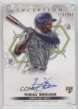 2022 Topps Inception Base Rookie and Emerging Stars /299 Vidal Brujan Auto 0mn2