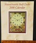 PREMIUM MILLENNIUM  YEAR 2000 CALENDAR  DEPICTING  ca. 1800 MASS. SHELF CLOCKS — photo 4