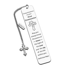 First Communion Gift for Girls Boys Christian Baptism Confirmation Present