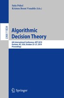 Sa¿A Peke¿ (U. A.) | Algorithmic Decision Theory | Taschenbuch | Englisch (2019)
