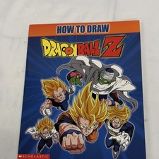 Scholastic How to Draw Dragonball Z Manga Drawing Art Instruction Book