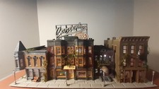N Scale Downtown buildings lot Merchants Row ...