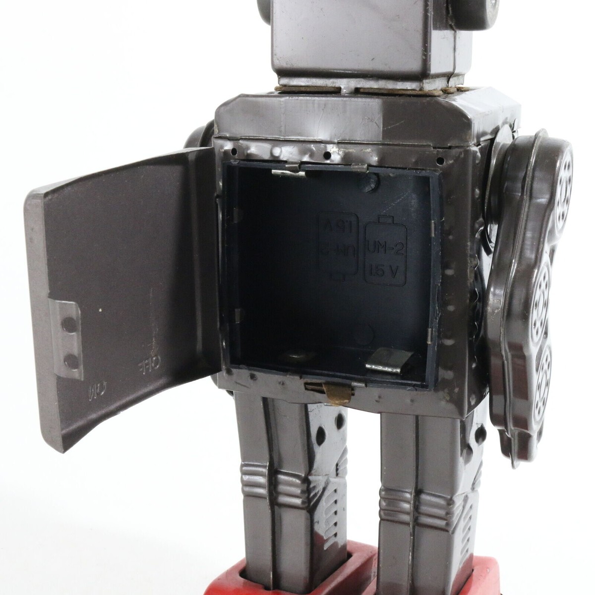 SH Horikawa Battery Operated Space Scout Secret Weapon Tin Toy