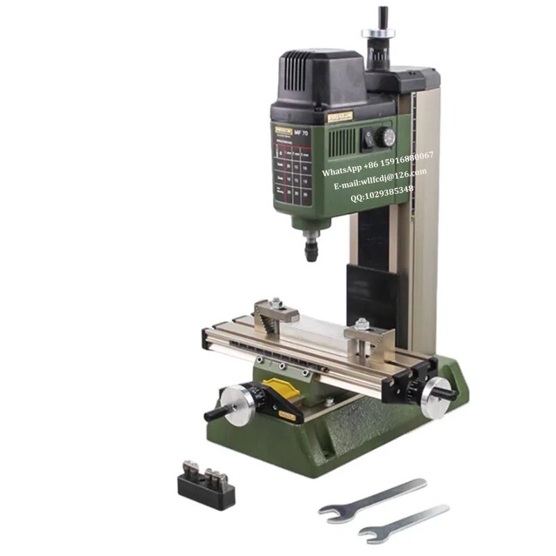 220V 100W PROXXON Mini Milling Machine MF70 Bench Driller