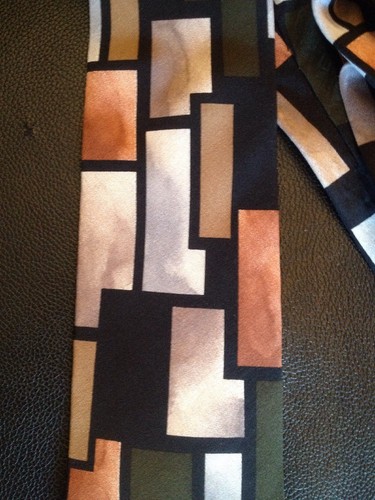 Hand Made All Silk Mens Necktie. Designed In Italy. John Clarendon - Picture 6 of 9
